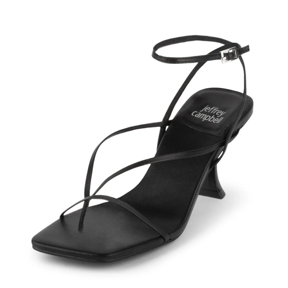 Jeffrey Campbell FLUXX Kitten Heeled Sandal LIKE NEW